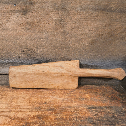 Primitive Vintage Wooden Paddle