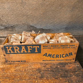 Primitive Wooden Kraft's Box