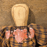Vintage Handmade Primitive Folk Art Doll