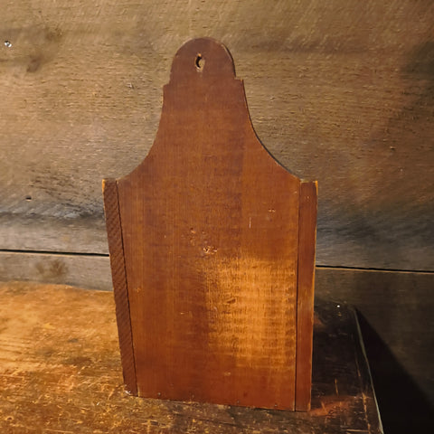 Primitive Wooden Candle Box