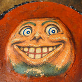 Primitive Wooden Jack-o-Lantern Fall Decor