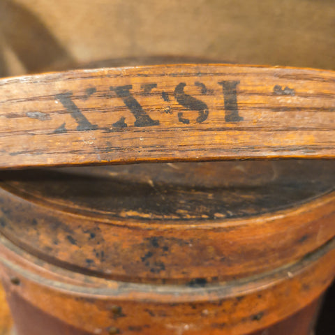Antique Wooden Firkin