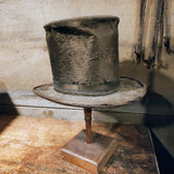Antique Top Hat & Stand
