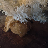 Primitive Flocked Tree 30"