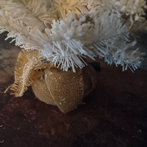 Primitive Flocked Tree 30"