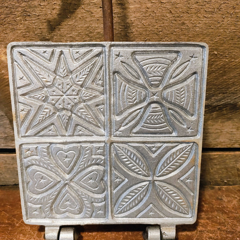 Pizzelle Iron, C. Palmer West Newton waffle maker