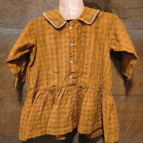Primitive Girls Brown Dress 29" L