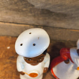 Vintage Black Americana Salt and Pepper Shakers