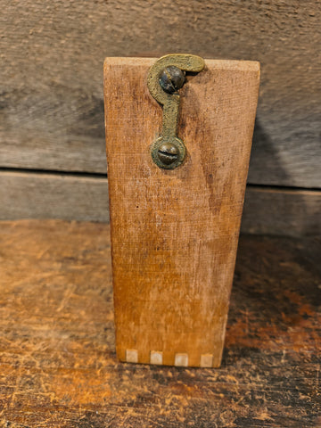 Antique Primitive Wooden Butter Mold