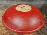 Antique out of round Wooden Bowl