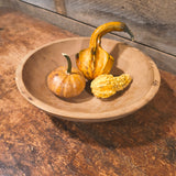 Munising 2nd Wooden Dough Bowl - Hand-Turned Primitive