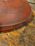 Antique Original Red Paint Wooden Bowl
