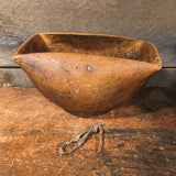 Antique Wooden Bowl