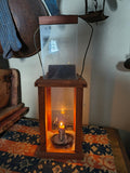 Primitive Wooden Lantern