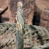 Antique Original Green Basket