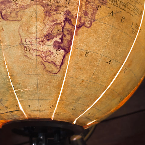Vintage 1950's Replogle Reference  10 Inch World Globe