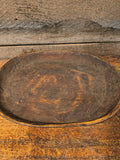 Primitive Vintage Wooden Trencher