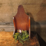Primitive Wooden Candle Box