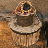 Primitive Fabric Cardboard Fall Shelf Sitter
