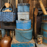 Antique Primitive Wooden Grain Box