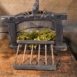 Antique Wooden Bird Cage
