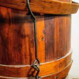 Antique Wrought Iron Betty Lamp