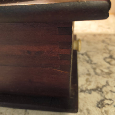 Vintage Wooden Coffee Grinder Lamp