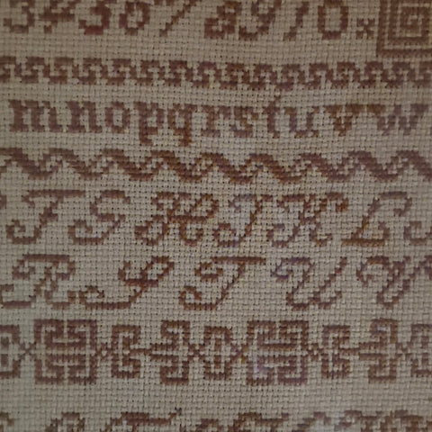 Antique Early Sampler