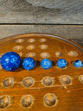 Antique Blue Bennington Marbles (5)