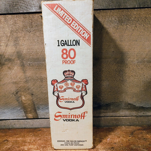 Vintage Smirnoff Vodka Kit( comes with dispenser)