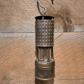 Safety Lamp For Detecting Methane (firedamp) In Mines.