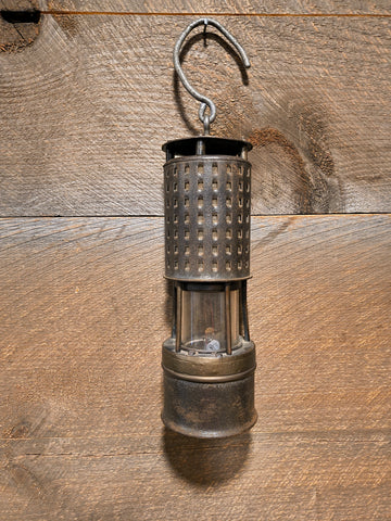 Safety Lamp For Detecting Methane (firedamp) In Mines.