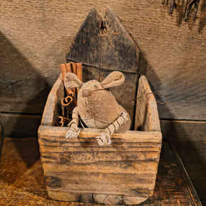 Antique Primitive Wooden Box