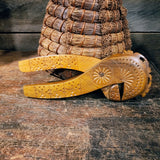 Antique Papago Native American Indian Coiled Pine Needle Basket