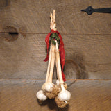 Primitive Dried Garlic Bunch