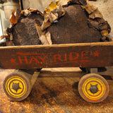 Primitive Vintage Wooden Wagon