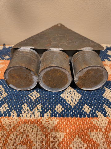 Antique Early Tin Spice Holder