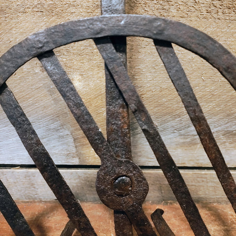 1700's forged Iron rotating broilers