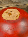Antique out of round Wooden Bowl