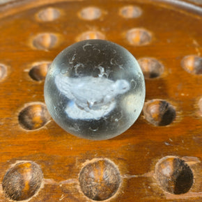 Antique Sulfide German Hen Marble