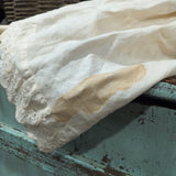 Antique 25" German Bisque/China Head Doll - Stuffed Cloth Body, Flawless Porcelain Limbs c.1890s
