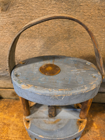 Primitive Wooden Make-Do Lantern