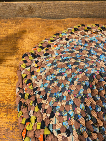 Primitive Breaded Rug