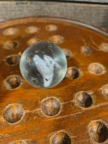 Antique Sulfide German Hen Marble