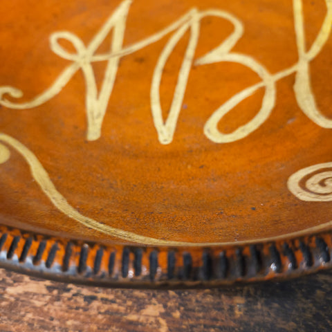 Antique Redware Bowl