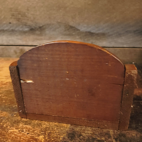 Primitive Wooden Candle Box