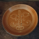 Antique redware 9"