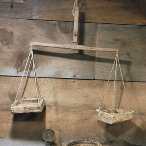 Early wooden scale