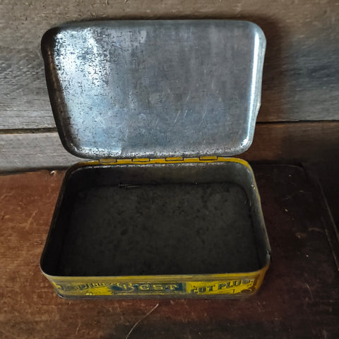 Antique J.G. Dills Best Cut Plug, Tin