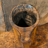 Antique Primitive Wooden Noggin